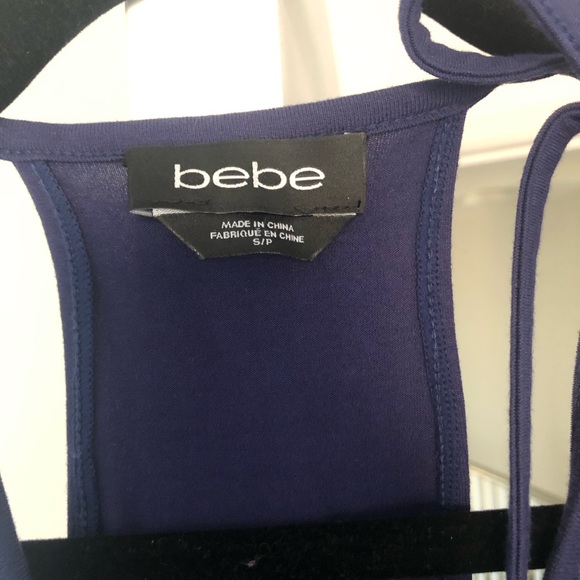 HOST PICK😍NWOT Bebe Double Slit Halter Maxi Dress - Picture 6 of 10